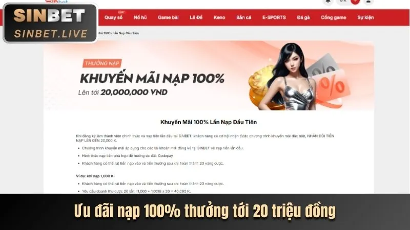 Hình ảnh bài viết về khuyến mãi mới nhất của vz99